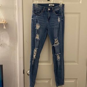 Skinny High-Rise Jeans